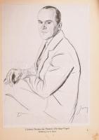 cca 1920-1930 "Der blaue Vogel" német színházi előadás reklámanyaga: ismertető prospektus,...