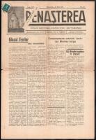 1941 Renasterea c. román nyelvű folyóirat XIX. évf. 21. száma, 1941. máj. 25., 2 p. / Romanian language journal