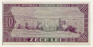 Románia 1966. 10L dekoratív, nagyalakú bélyeges, bankjegyes borítékon, bélyegblokkal T:I