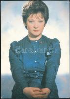 Kertész Zsuzsa aláírása a róla készült kép hátoldalán