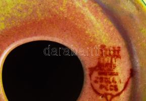 Zsolnay eozin mázas kút, jelzett, minimális kopással, lepattanással, pajzspecsétes, jelzett, m: 14 c...