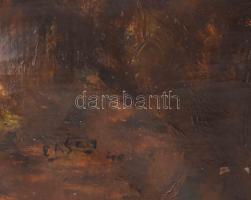 Basch Andor (1885-1944): Virágcsendélet, 1940. Olaj, vászon, jelezve balra lent. Apró sérülésekkel. ...