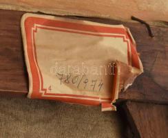 Basch Andor (1885-1944): Virágcsendélet, 1940. Olaj, vászon, jelezve balra lent. Apró sérülésekkel. ...