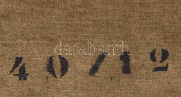 Basch Andor (1885-1944): Virágcsendélet, 1940. Olaj, vászon, jelezve balra lent. Apró sérülésekkel. ...