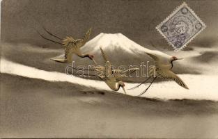 Fuji the Japanese saint mountain Emb.