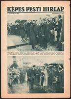 1938 Képes Pesti Hírlap 5 db száma, a címlapokon Horthy Miklós kormányzó, Imrédy Béla miniszterelnök...
