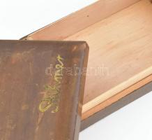 Stühmer fadoboz, kopott, 20x13 cm