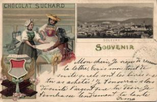 Suchard chocolate litho
