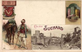 Suchard with Herzegovinian folkwear litho (EK)