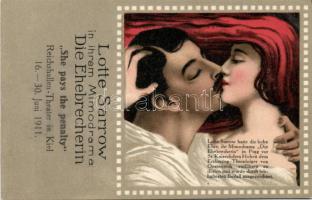 The melodrama She pays the penalty with Lotte Sarrow litho