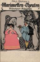 Marionett Theatre of Paul Brann litho