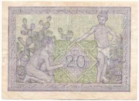 Algéria / Szövetséges megszállás 1943. 20Fr T:F 
Algeria / Allied Occupation 1943. 20 Francs C:F 
...