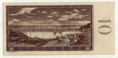 Csehszlovákia 1960. 10K dekoratív, nagyalakú bankjegyes, bélyeges borítékon T:I