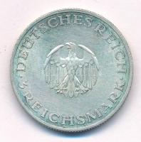 Németország / Weimari köztársaság 1929F 3M Ag "Gotthold Lessing születésének 200. évfordulója&q...