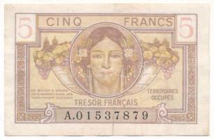 Franciaország / Saar-vidék 1947. 5Fr A.01537879 T:F szép papír France / Saar Protectorate 1947. 5 Francs A.01537879 C:F fine paper