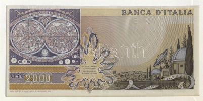 Olaszország 1983. 2000L dekoratív, nagyalakú bankjegyes, bélyeges borítékon "Vatikán-II-János P...