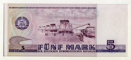 NDK 1975. 5M dekoratív, nagyalakú bankjegyes, bélyeges borítékon, bélyegblokkal, alkalmi bélyegzővel...