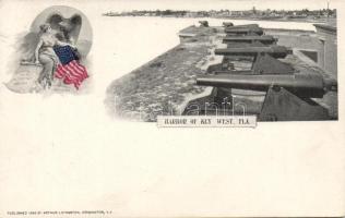 1898 Key West harbour