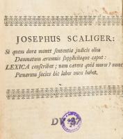 [Pápai Páriz Ferenc-Bod Péter]: Franciscus Páriz Pápai - Petri Bod: Dictionarium Latino-Hungaricum. ...