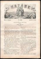 1865 Hazánk s a külföld 16. szám, fametszetű illusztrációkkal