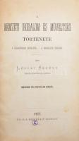 Lóskay Bekény A nemzeti irodalom és műveltség története a legrégibb időktől a mohácsi vészig. 2. kiadás. Pest, 1871, Hec-kenast. [4], X, 231, [2] l., 2 t. Igényes modern vászonkötésben