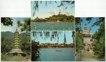 20 db használatlan Peking képeslap 2 tokban, 1960 körüli kiadás