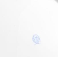 Herendi Viktória mintás lapos tányér. Kézzel festett, jelzett, hibátlan d: 26 cm