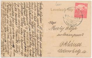 1917 Ópálos, Ó-Pálos, Ópaulis, Paulis (Arad-Hegyalja); Bódi, Bogdán és Baross villa. Wolf Gáspár kia...