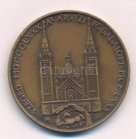 Tóth Sándor (1933-2019) 1980. "Szent Gellért / Szeged MDCCCLXXX - Árvízi fogadalom MCMLXXX&quot...