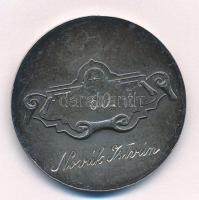 Fritz Mihály (1947-) DN "Szeged" peremen jelzett Ag emlékérem, hátoldalán névre szóló &quo...