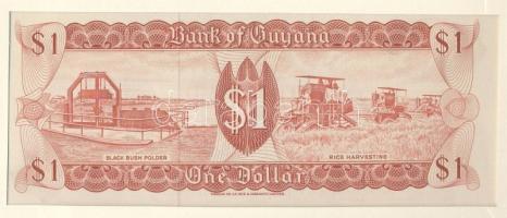 Guyana 1983. 1$ dekoratív, nagyalakú bankjegyes, bélyeges borítékon T:I