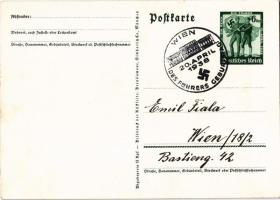 1938 März 13. Ein Volk, ein Reich, ein Führer! / Adolf Hitler, NSDAP German Nazi Party propaganda, m...