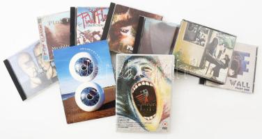 Izgalmas 9 darabos Pink Floyd CD és DVD tétel: The Wall, Pulse, Meddle, A Saucerful of Secrets, Umagumma, stb.