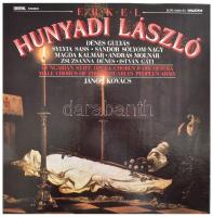 Erkel Hunyady László opera Sass Sylvia, Kovács János... Hungaroton 3 vinyl LP, 1985 VG + szövegkönyvvel