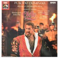 Placido Domingo, Katia Ricciarelli, Justino Diaz, Orcestro E Coro Del Teatro Alla Scala Di Milano, Lorin Maazel, Giuseppe Verdi - Otello. 3 x Vinyl, LP, Album, Box Set. Hungaroton. Magyarország, 1986. VG+,