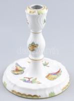 Herendi Viktória mintás gyertyatartó, jelzett, hibátlan, m: 15 cm