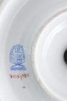 Herendi Viktória mintás gyertyatartó, jelzett, hibátlan, m: 15 cm