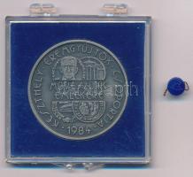 Bogár Lívia (1957-) 1984. "Képíró Zoltán / Művészünk emlékére Keszthelyi Éremgyűjtők Csoportja&...