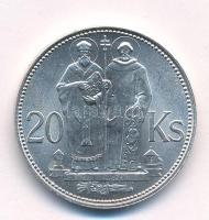 Szlovákia 1941. 20K Ag "Cirill és Metód" T:AU kis karc
Slovakia 1941. 20 Korun Ag "S...