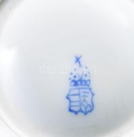 Herendi Viktória mintás csokoládés csésze, pattanással, kis hajszálrepedéssel, jelzett, eper foganty...