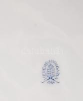 Herendi Viktória mintás kaspó, jelzett, kopással, d: 19 cm, m: 17 cm