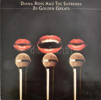 Diana Ross And The Supremes - 20 golden greats. Vinyl, LP, Sztereo, összeállítás. Gramophone India. VG