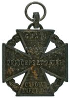 1916. "Károly-csapatkereszt" Zn kitüntetés mellszalag nélkül T:XF Hungary 1916. "Char...