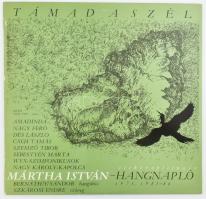 Mártha István - Támad A Szél - Hangnapló. Vinyl, LP, Album. Krém, Magyarország, 1987. VG+