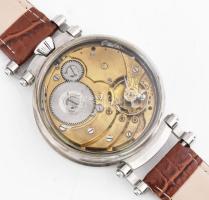 Le Coultre zsebóra beépítés negyedütős szerkezettel. 31328 szabadalmi szám, Férfi karóra. Számlapon ...