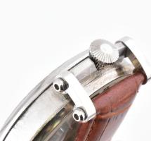 Le Coultre zsebóra beépítés negyedütős szerkezettel. 31328 szabadalmi szám, Férfi karóra. Számlapon ...