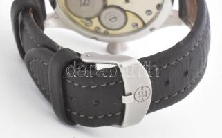 Omega Bartos és Társa Budapest fém számlapos zsebóra beépítés, jelzett szerkezettel. Férfi kar óra.....