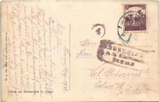 1918 Fiume, Rijeka; Porto, K.u.k. Kriegsmarine S.M. Dampfer ELŐRE, SMS Komet. W.L. Bp. 3800. 1911-14...