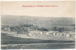 1908 Alváca, Vata de Jos; vasútállomás és mészégető telepek (Hunyad m.) / railway station, lime burning plant