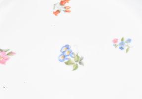 Kaszanyiczky Endre Debrecen - Schlaggenwald porcelán süteményes készlet, nyolc személyes. Matricás, ...